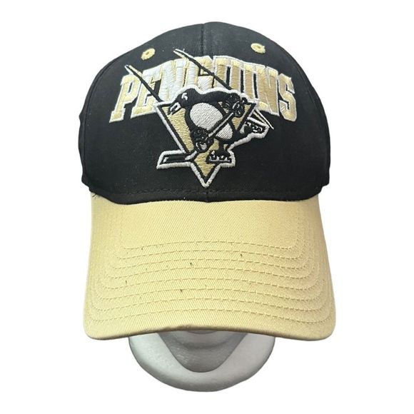 Men’s NHL Pittsburgh Penguins Adjustable Strap Hat - Picture 1 of 5